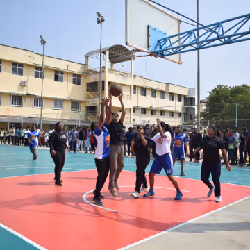 Student in Sports Uniform