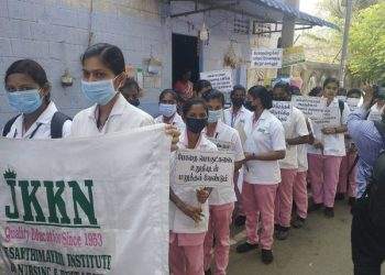 Awareness rally about the effects and disadvantages of consuming drugs, alcohol and counterfeit liquor