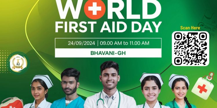 WORLD FIRST AID DAY